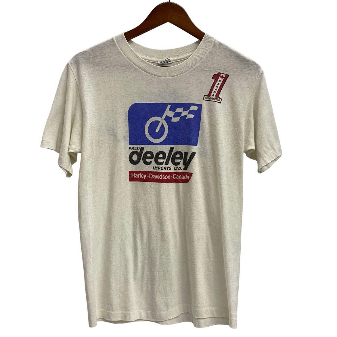 【vintage ハーレーダビッドソン　Tシャツ】80s エルヴィス　Mサイズ 古着 80年代 ハーレーダビッドソン Harley-Davidson ELVIS