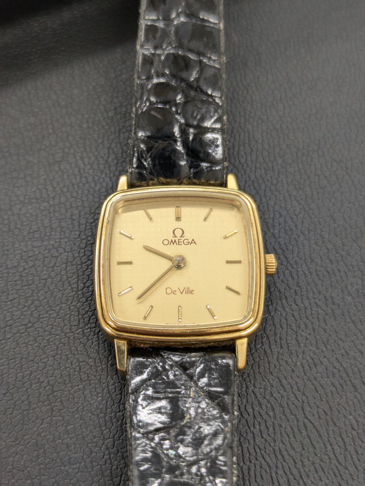 オメガ デビル　ジャンク時計 オメガ OMEGA デビル DEVILLE アンティーク 時計 ジャンク