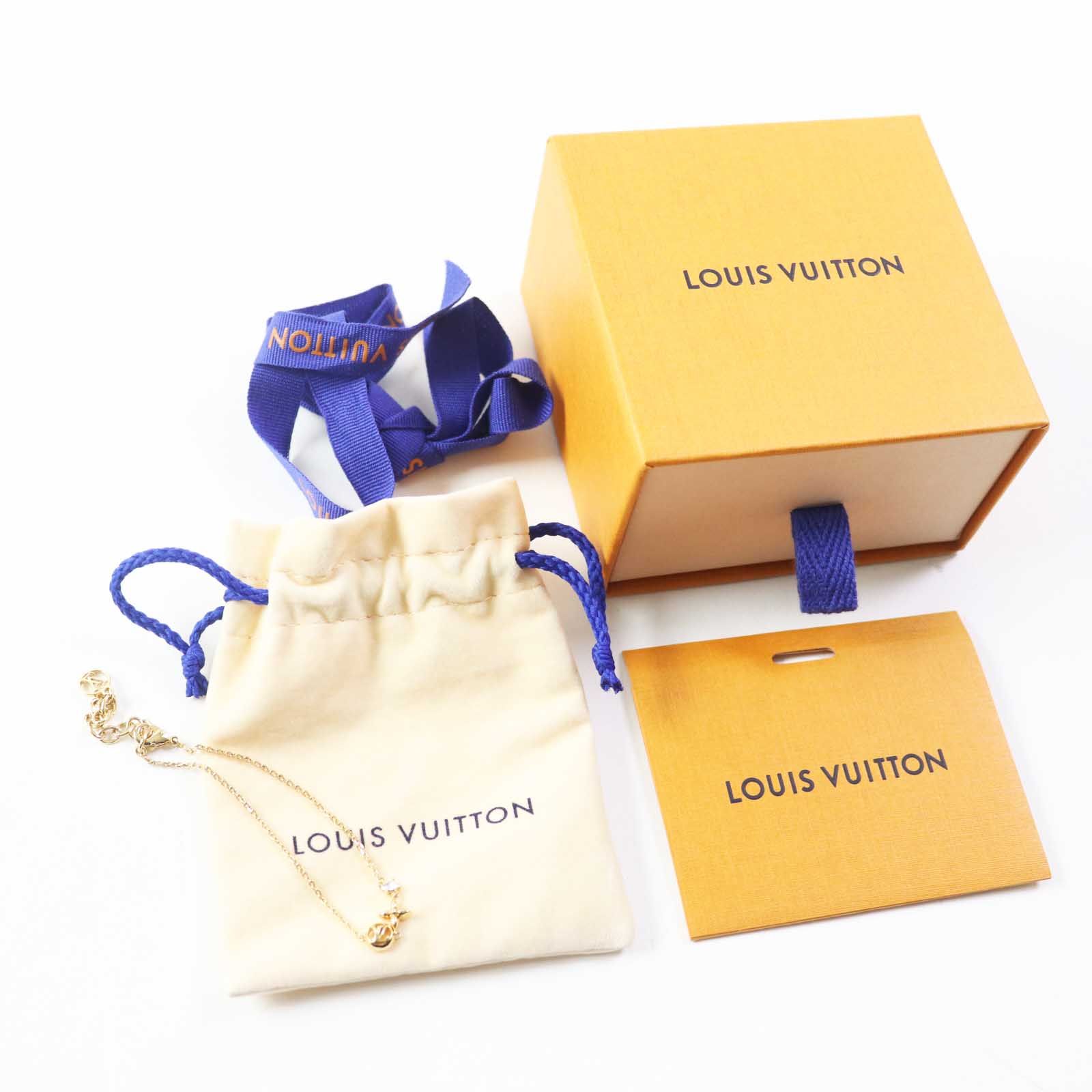 極美品◎LOUIS VUITTON ルイヴィトン M00374 LV ブラスレ プティ ルイ モノグラム フラワー チェーン ブレスレット ゴールド  箱・保存袋付き レディース 定価57,200円 - メルカリ