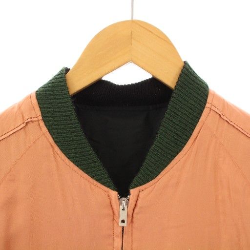 テーラートーヨー TAILOR TOYO 東洋 リバーシブルサテンスカジャン ブルゾン ジャケット アウター ショート丈 刺繍 ウール混 S 黒 ブラック ピンク TT12556 |BB WWW_OLIVIERBERNSTEIN_COM