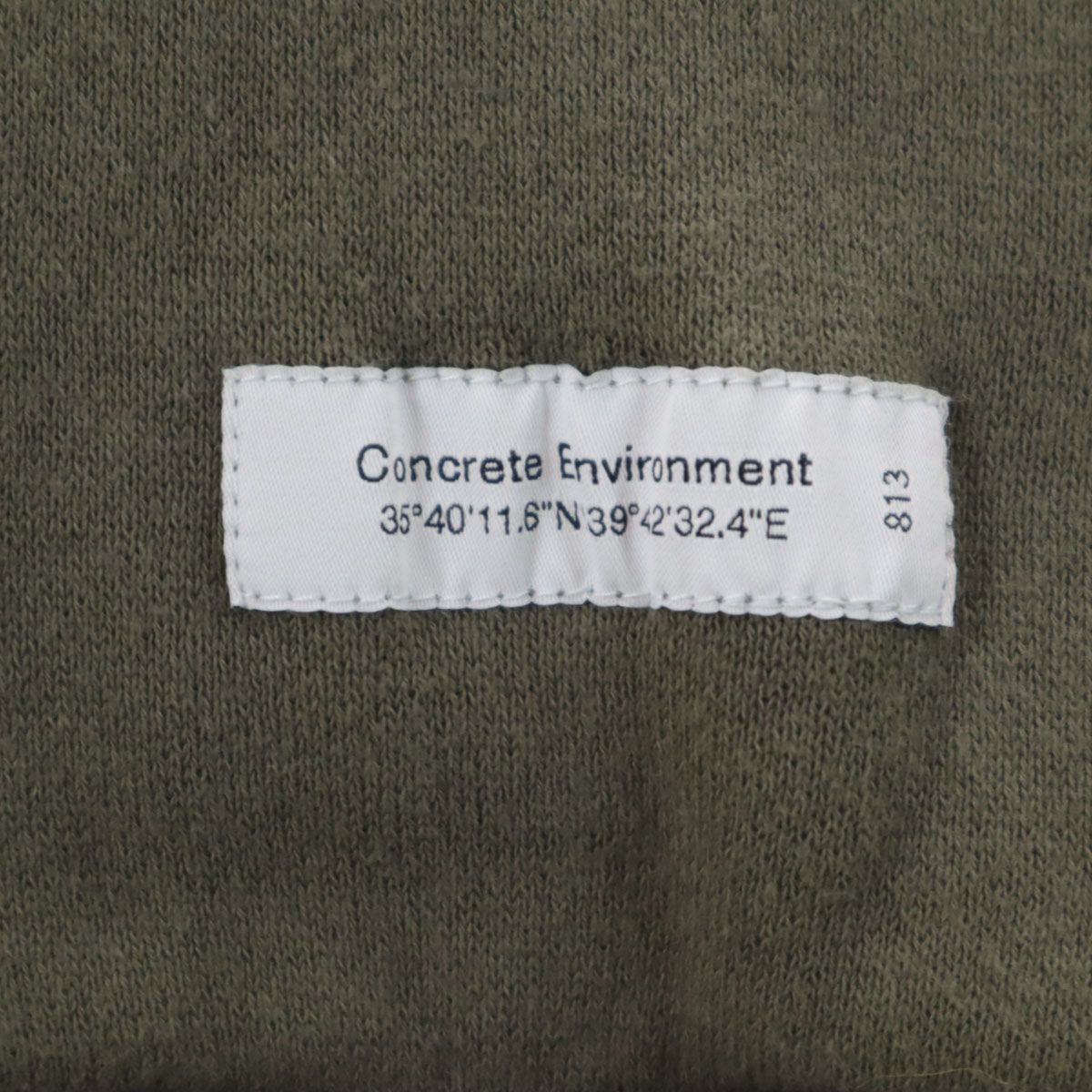 WTAPS ダブルタップス 日本製 長袖 スウェット トレーナー 2 オリーブ