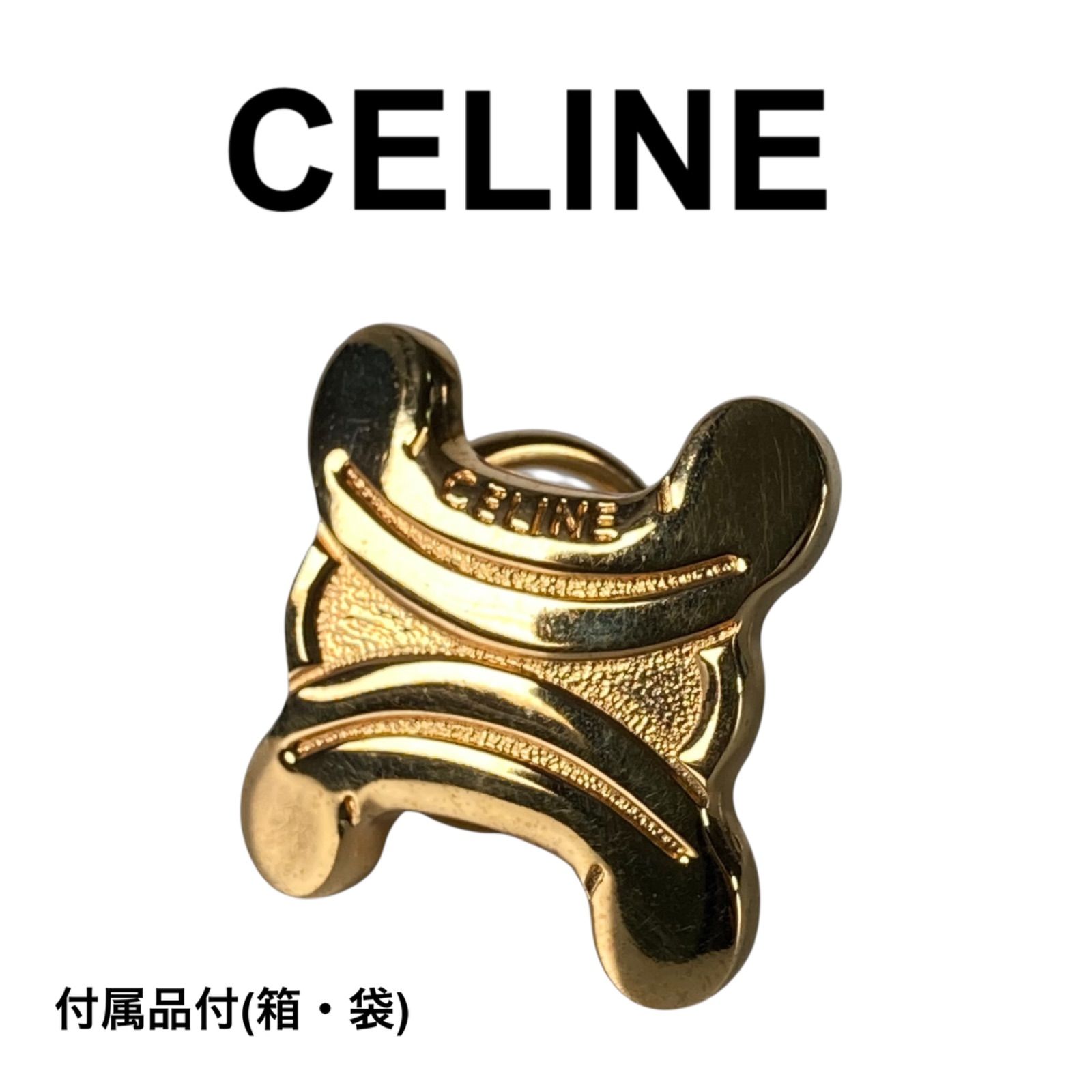 m71 CELINE セリーヌ トリオンフ マカダム スカーフリング