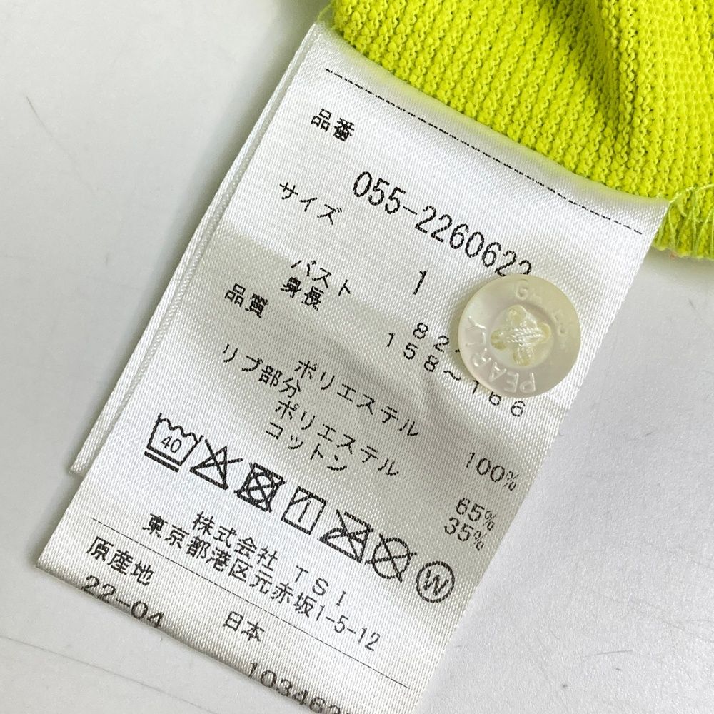 サイズ：1 PEARLY GATES パーリーゲイツ ノースリーブポロシャツ