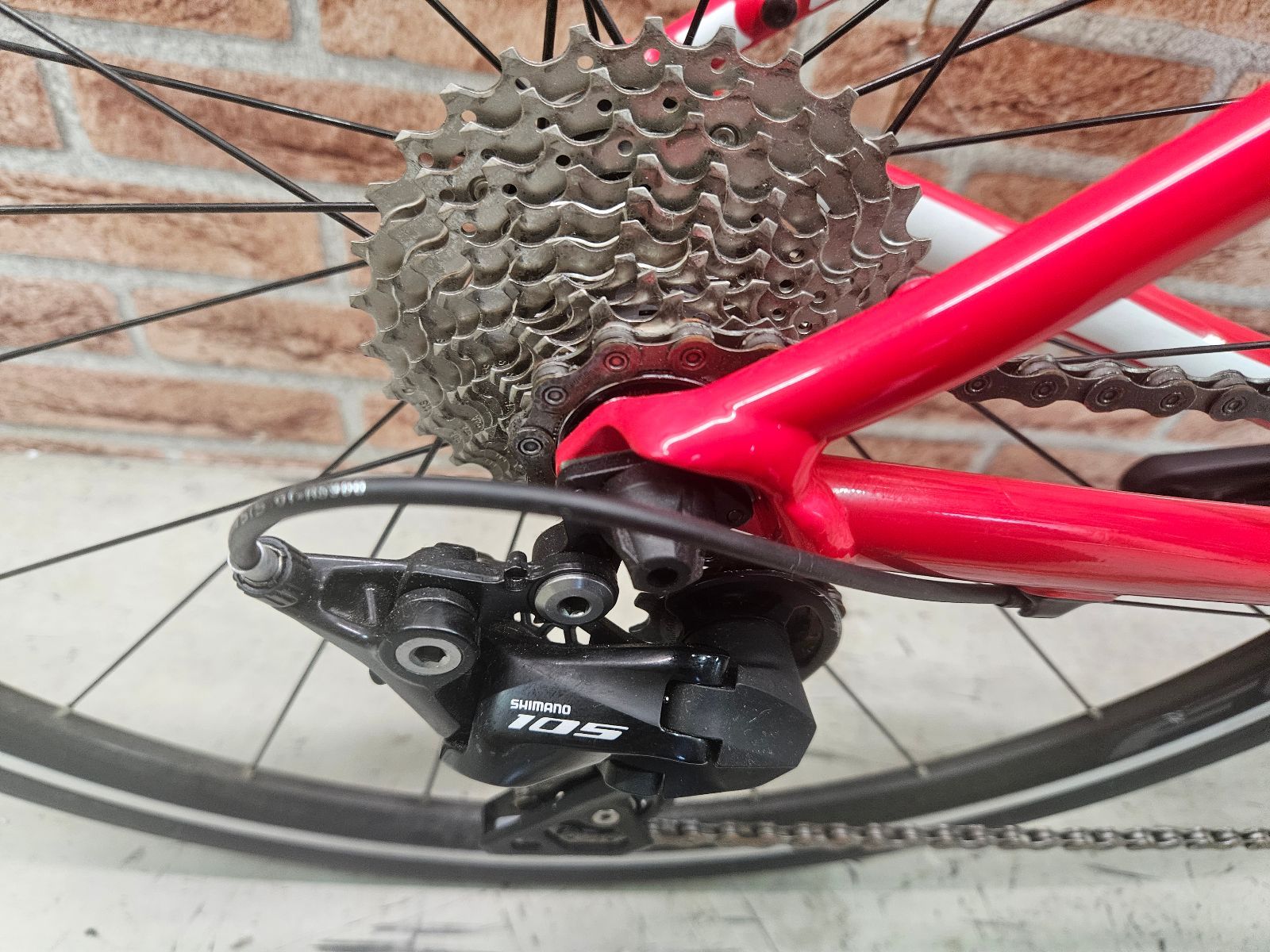 西濃運輸 発送のみ !! Cannondale CAAD13 RIM 105 size 48 160-170cm 2019 キャノンデール キャド アルミ ロード 2×11 22段変速 T-1082 BRIGHTFACE_UK