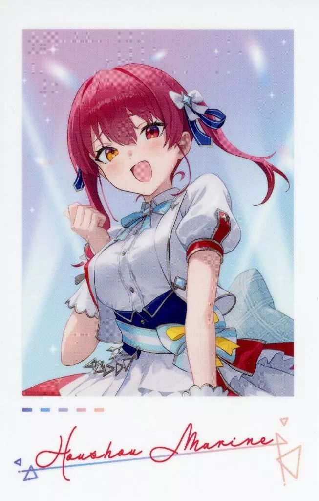 中古】キャラカード 宝鐘マリン 「バーチャルYouTuber ホロライブ