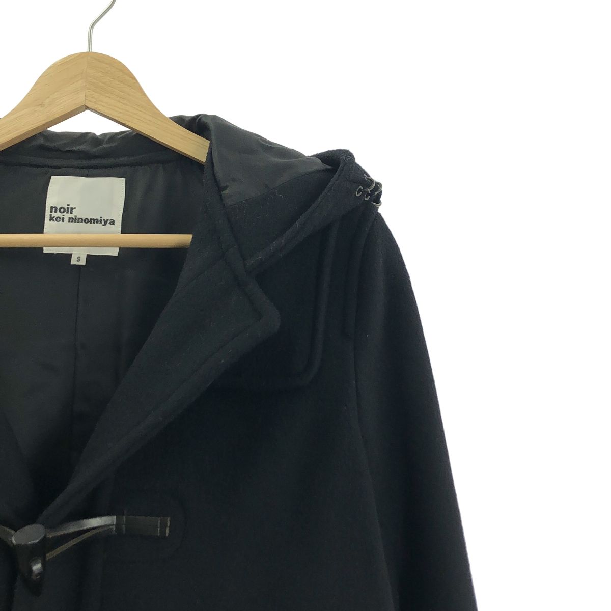 美品 noir kei ninomiya ダッフルコート 