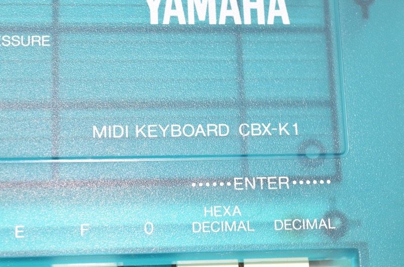 MIDIキーボード ブルー系