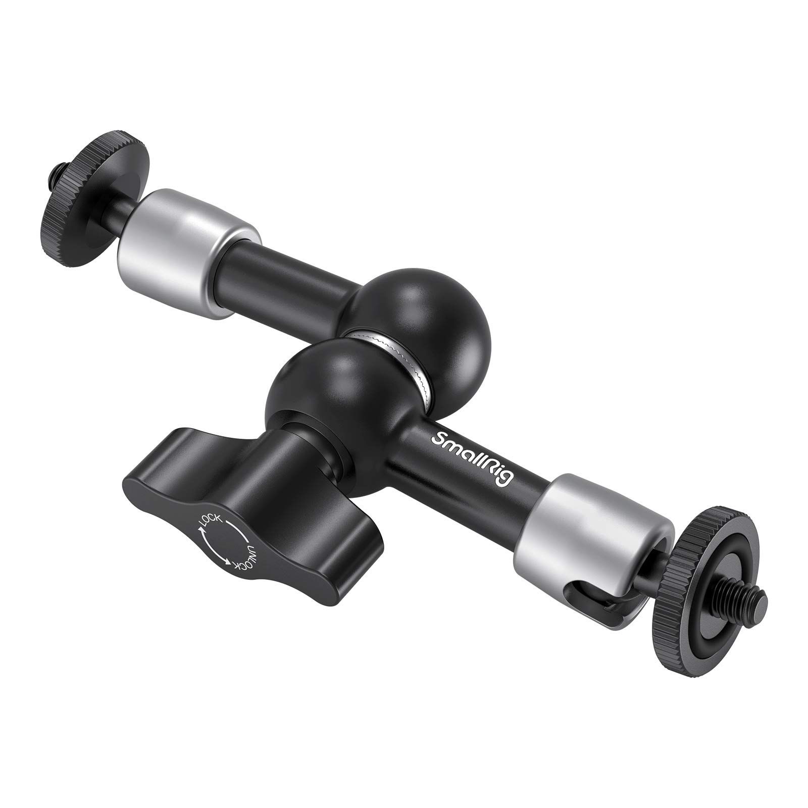 安い，正規品 新品 SMALLRIG マジックアーム 5.5インチ関節式アーム(140mm) モニターアーム 耐荷重1.5KG 1/4-20ネジアダプター装備-2065B モニターアーム