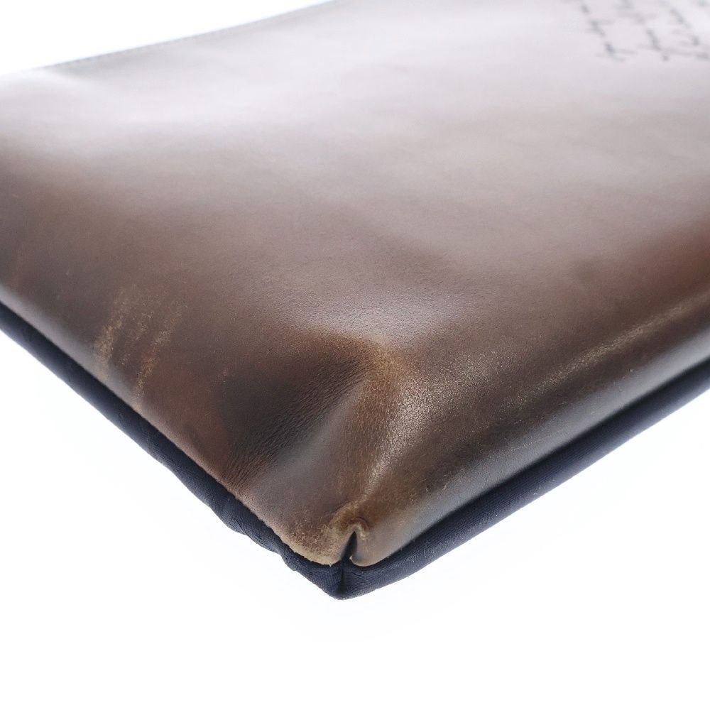 美品 ベルルッティ カリグラフィ レザー ニノ GM セカンドバッグ  