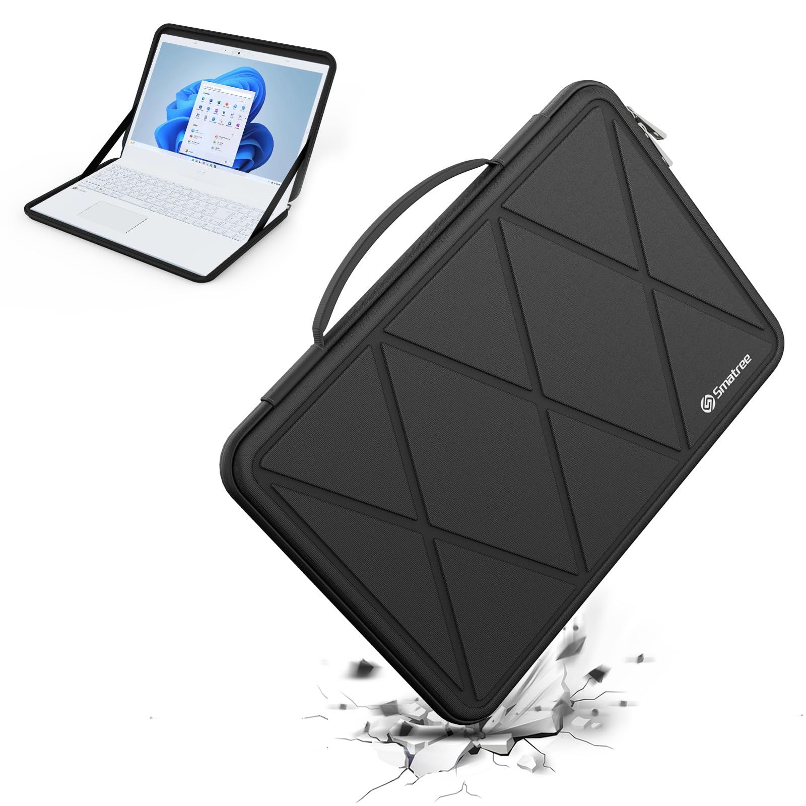 Smatree ハード EVA 保護スリーブケース 15.6 インチ NEC LAVIE N15 LAVIE Direct N15 R VersaPro J PC A4ラインアップ タイプVF VF-G タイプVF VF-G タイプVF V