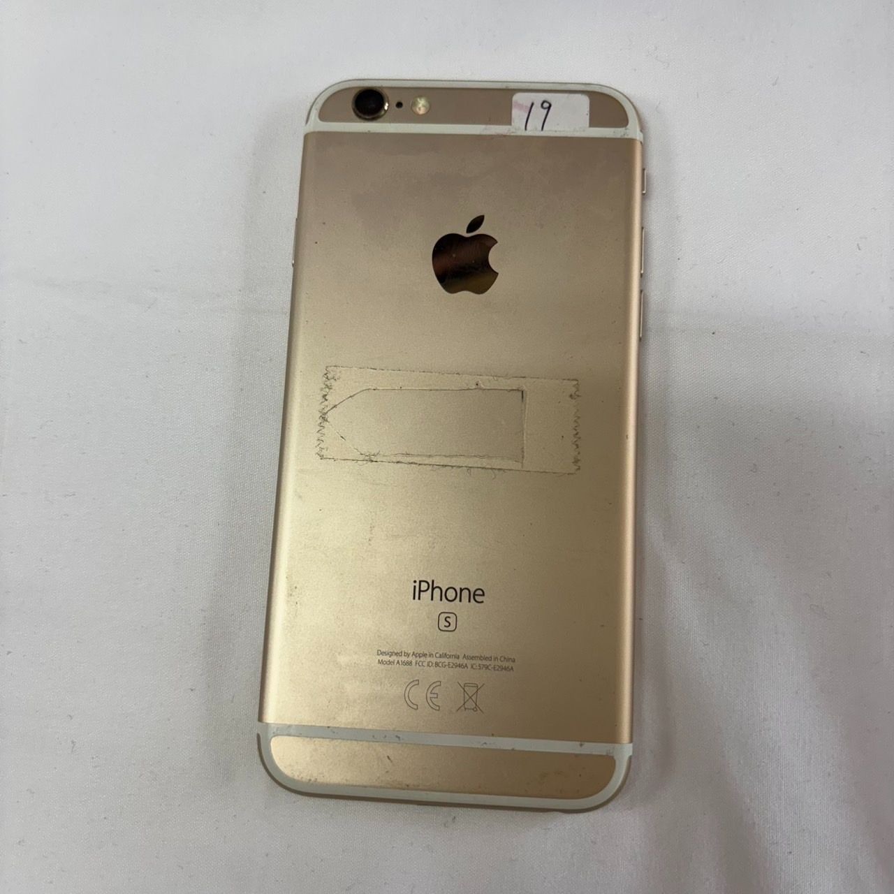 iPhone 6本体　GOLD 64GB SIM無し スマートフォン/携帯電話 【美品】iPhone 6s simフリー 本体 64GB Gold