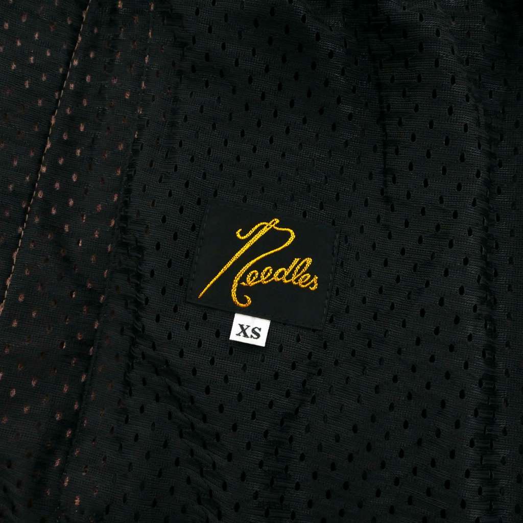 Needles - トラックパンツ22aw 黒×ピンク ストレート XS needles 2022AW トラックパンツ 黒×ピンク ヒザデル