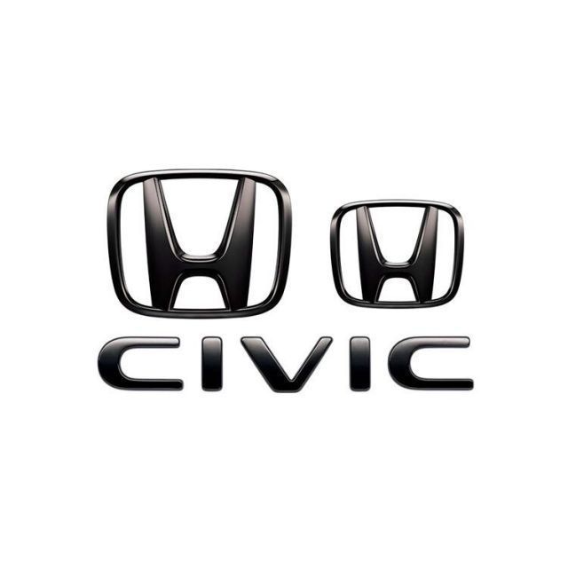 HONDA ホンダ 純正 ブラックエンブレム 08F20-T43-000 | CIVIC シビック FL1 honda純正 ホンダ純正 エンブレム ロゴ 車 交換 部品 パーツ ポイント消化