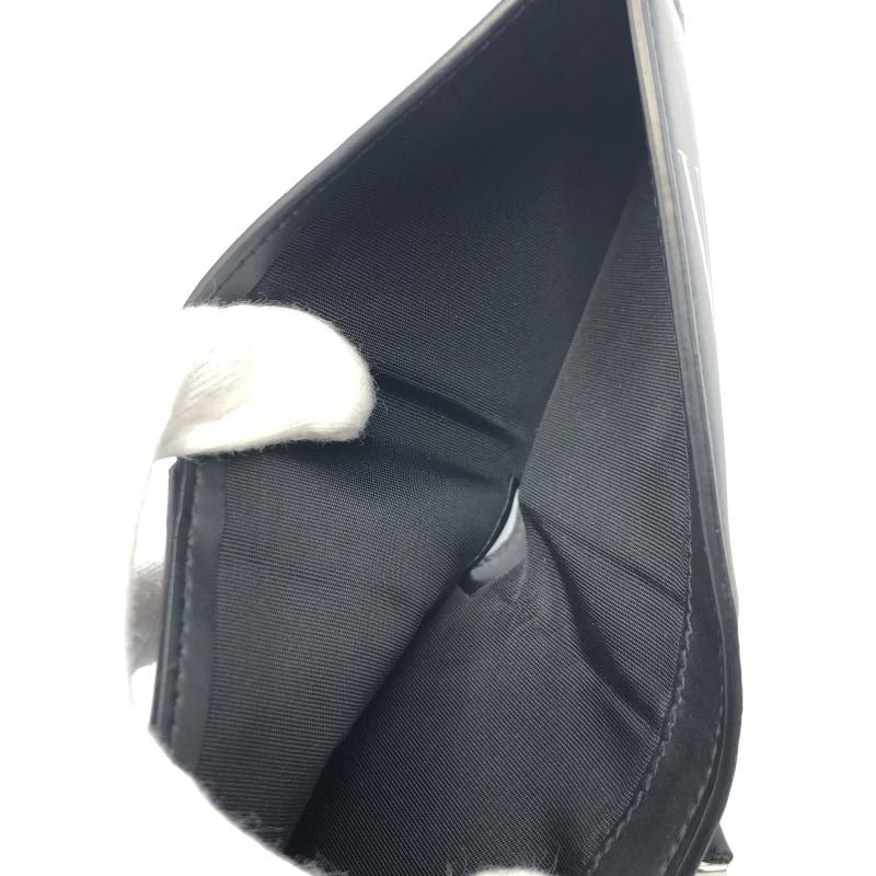 中古】VALENTINO GARAVANI ショルダーウォレット ブラック
