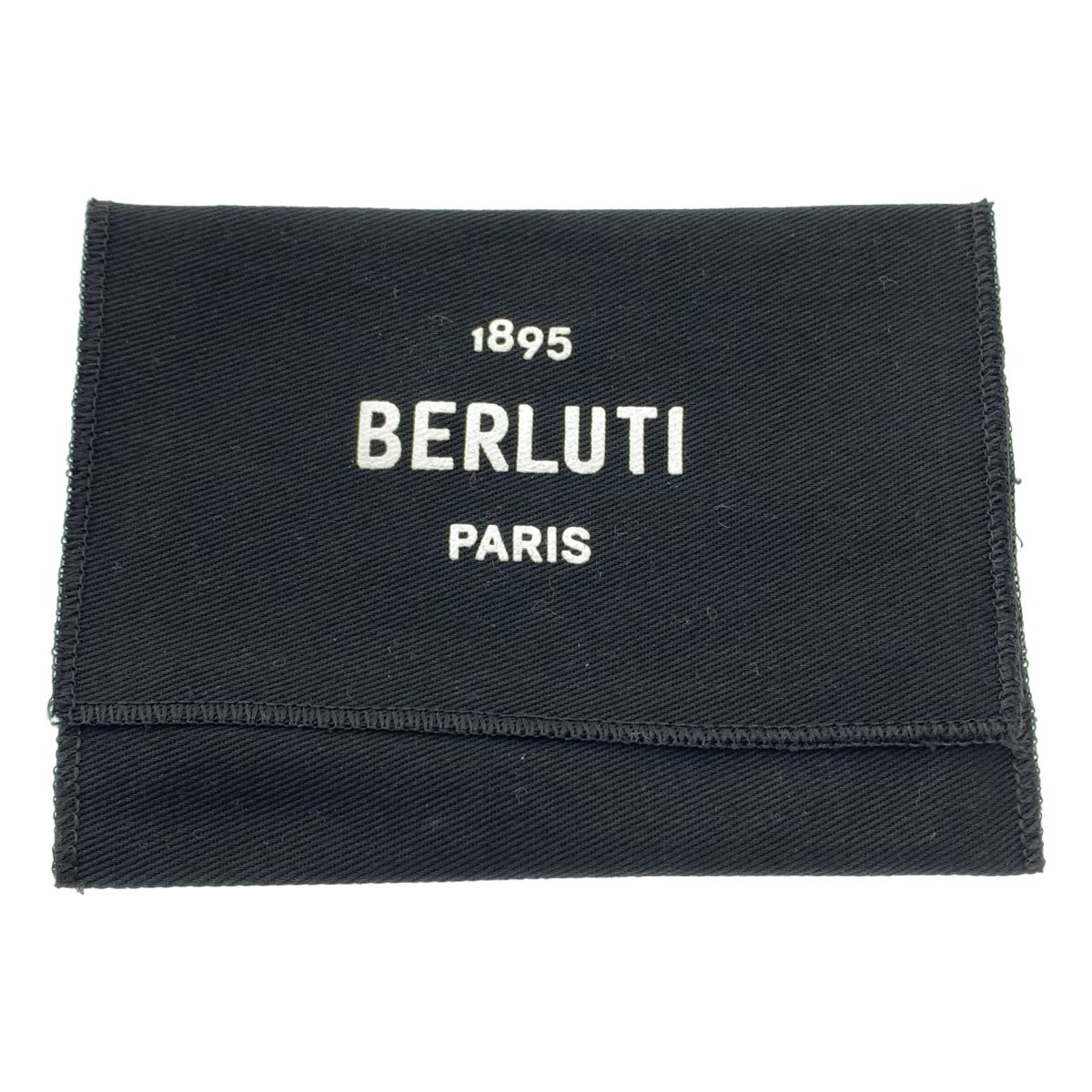 Berluti レザー名刺入れ　インブイア スクリットレザー カードホルダー 楽天市場】ベルルッティ カードケース 二つ折り 名刺入れ インブイア