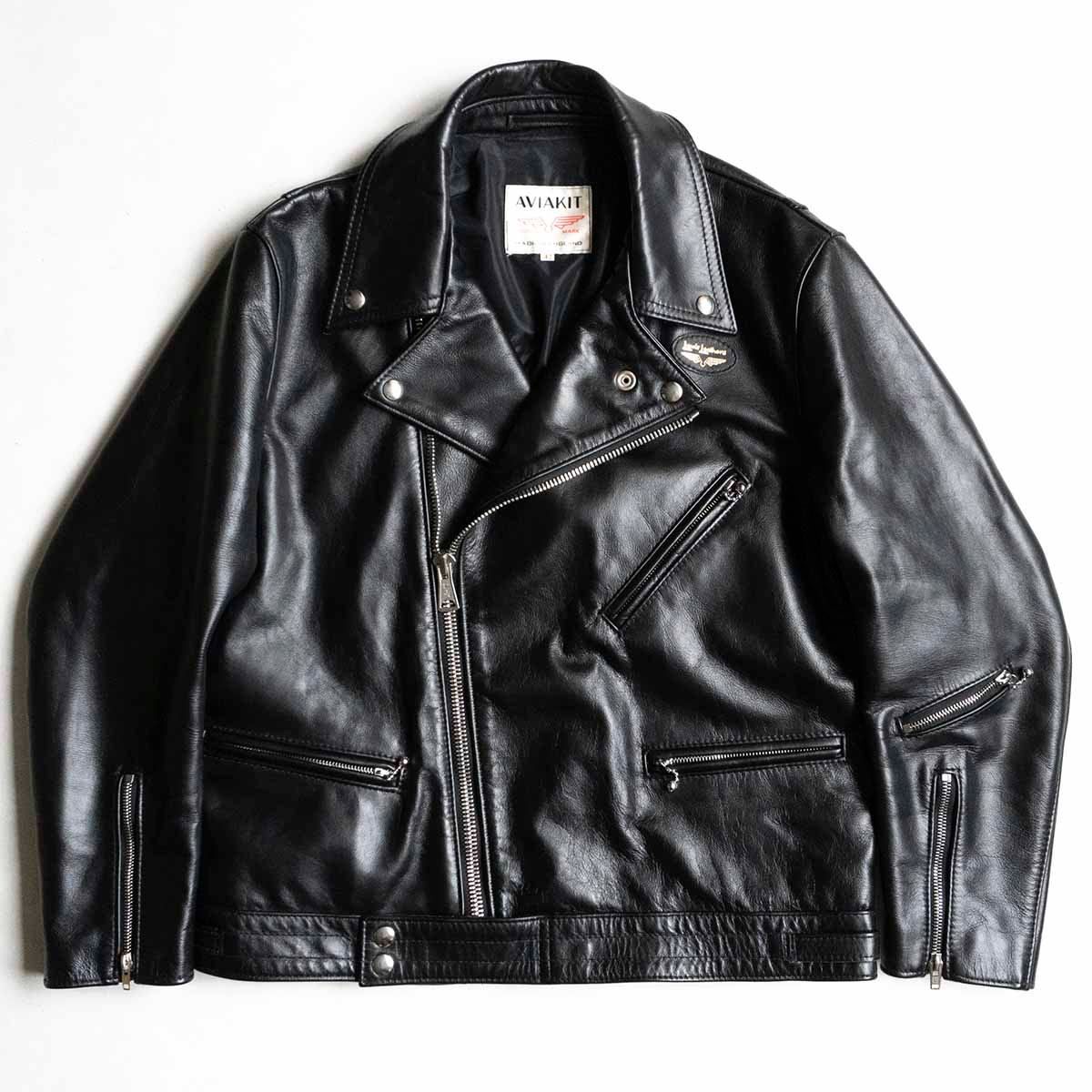 【極美品/サイズ42】Lewis Leathers【Cyclone ライダースジャケット】レザー サイクロン ルイスレザー 2410131