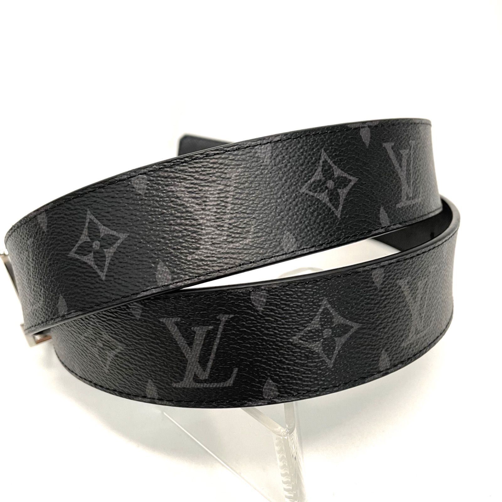 ①【人気デザイン】ルイヴィトン ベルト モノグラム イニシャル エクリプス Louis Vuitton ルイヴィトン モノグラム エクリプス ベルト LV