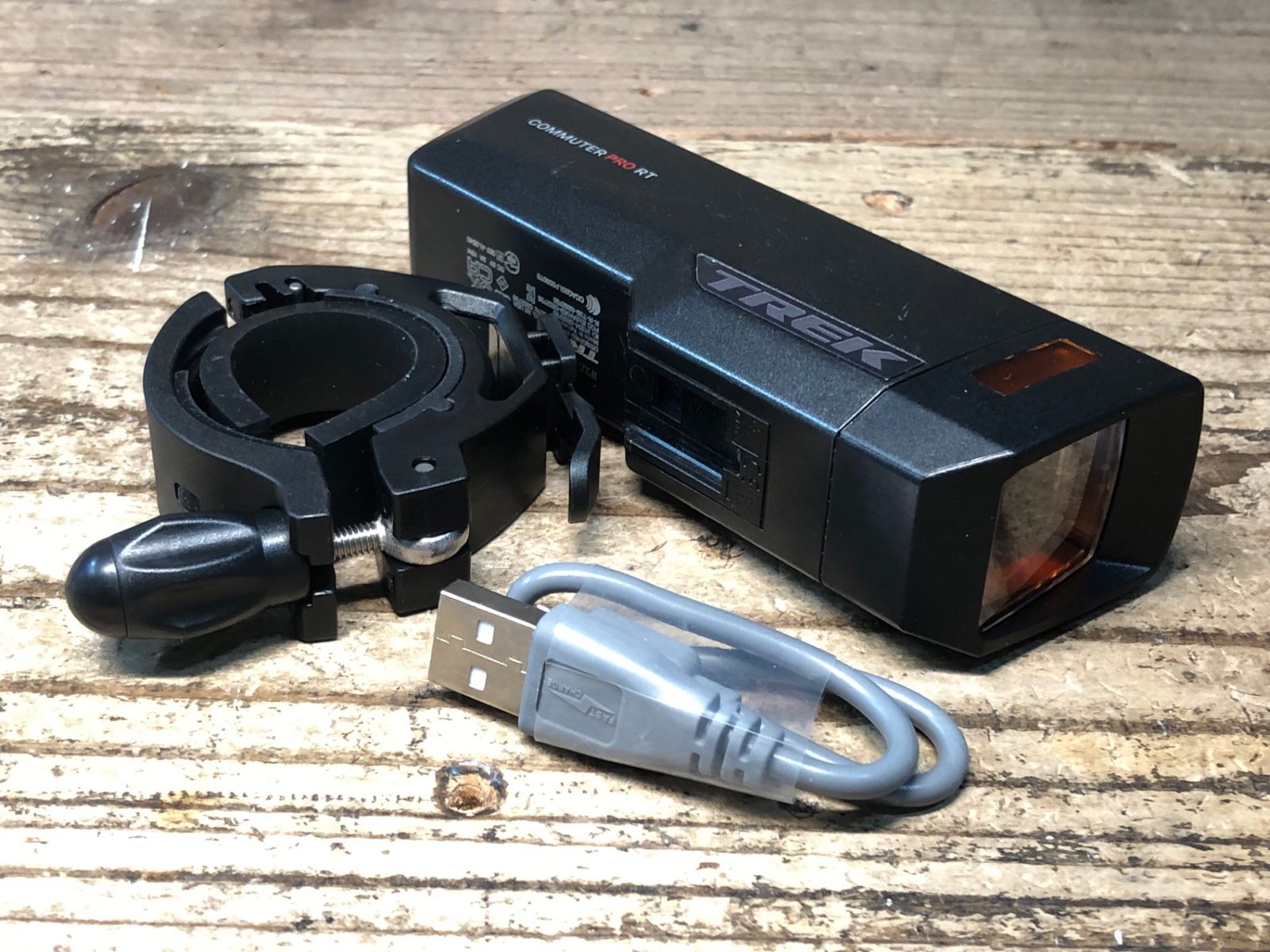 JL151 トレック TREK COMMUTER PRO RT フロントライト マウント 付属 点灯 済