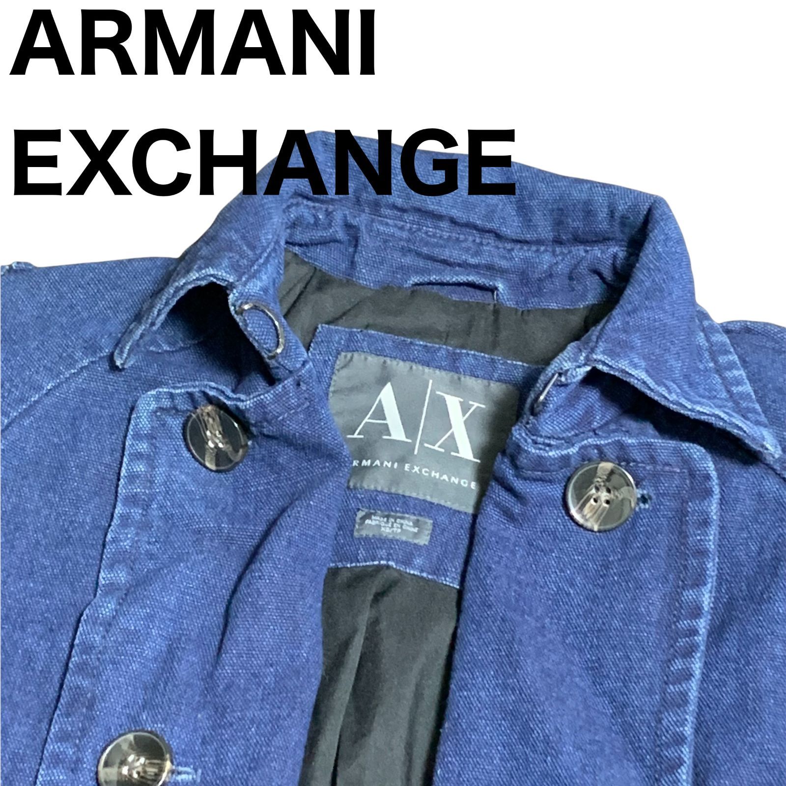 本店は ARMANI EXCHANGE アルマーニエクスチェンジ デニムコート XS