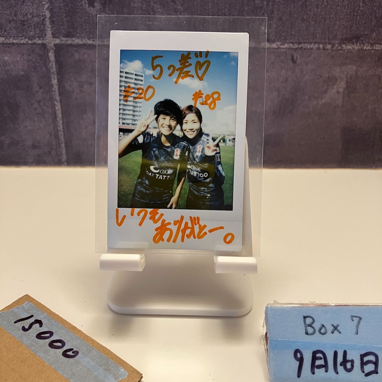 2020 INAC KOBE LEONESSA 長江伊吹 八坂芽依 027|150 直筆サイン チェキ カード