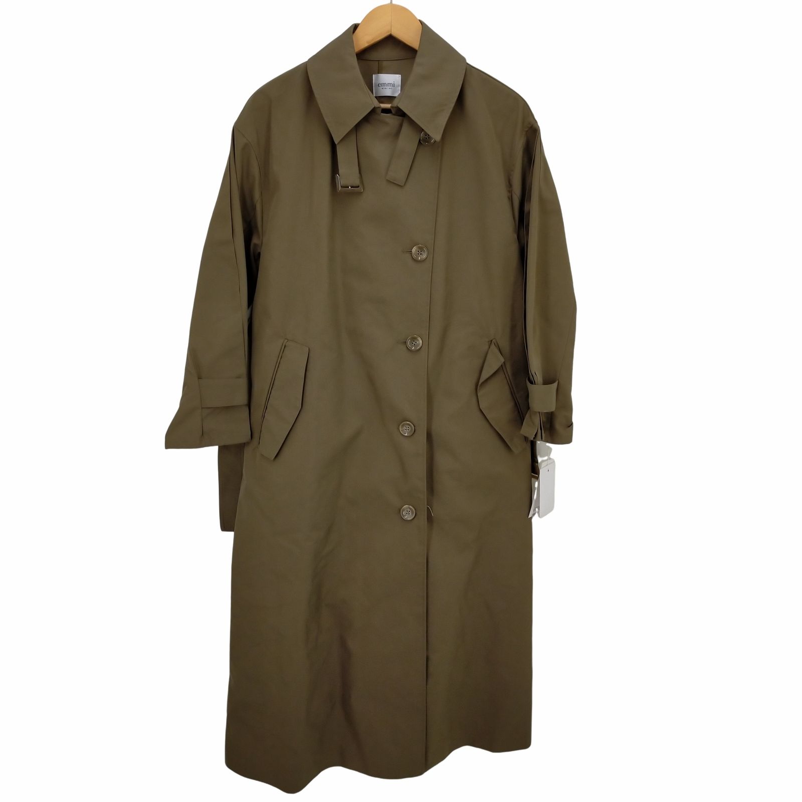 emmi atelier(エミアトリエ) デザインベルト付トレンチコート コート