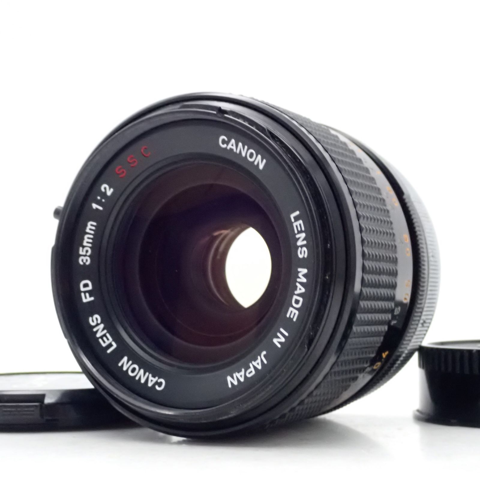光学 Canon FD 35mm f2 S.S.C. SSC 凹み 〇 最大絞り16 広角 単焦点 プライム マニュアル オールドレンズ