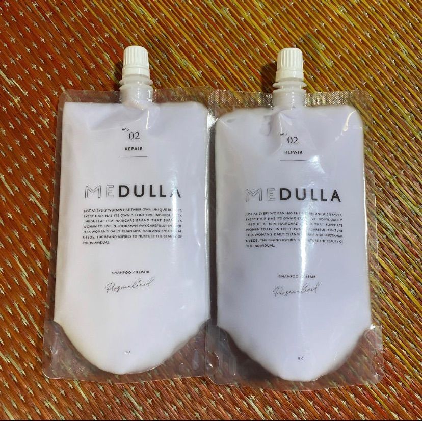 売れ筋新商品 MEDULLA ヘアトリートメント詰替用×2本