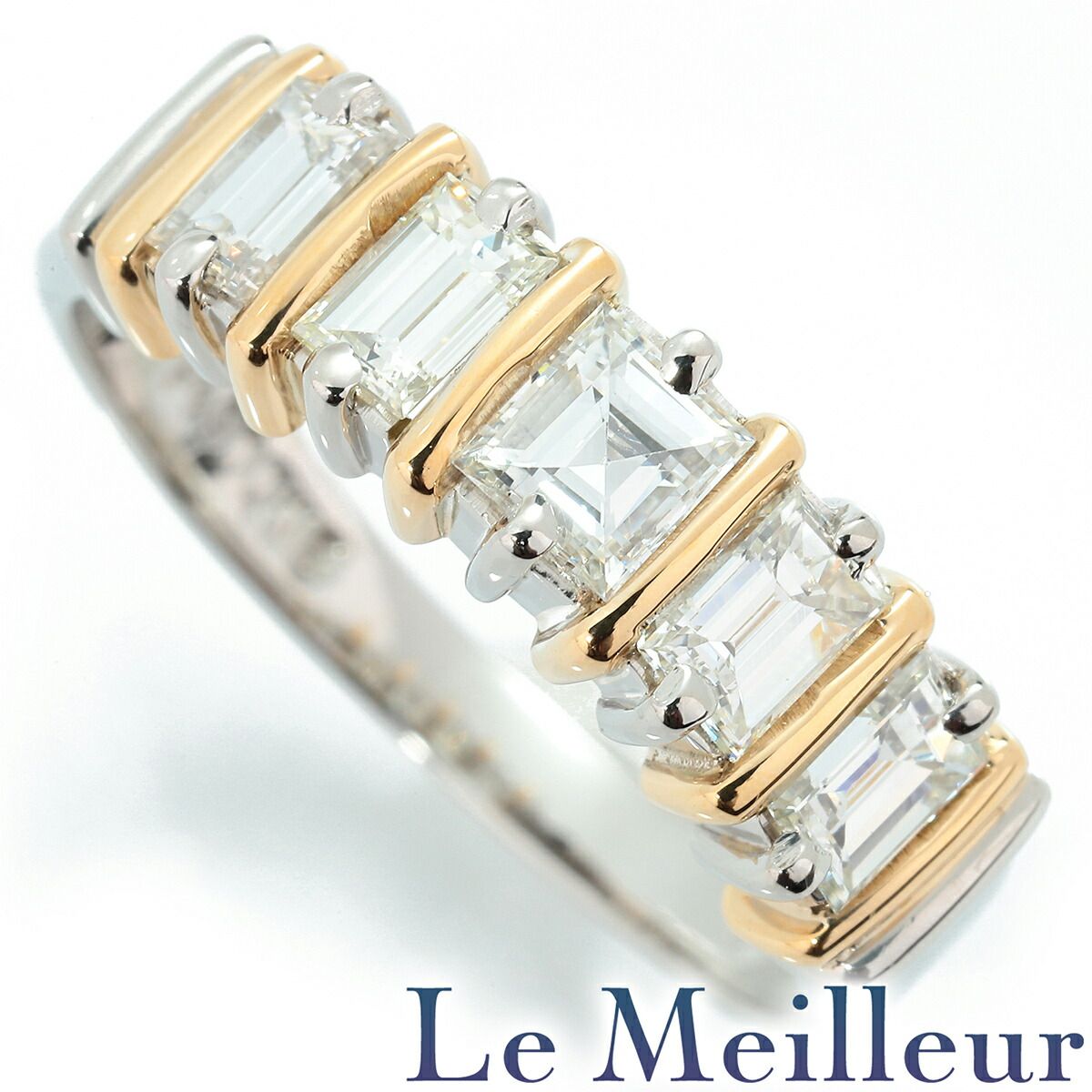 リング 指輪 ダイヤモンド 1.02ct Pt900 13号 中古 プレラブド 返品OK  