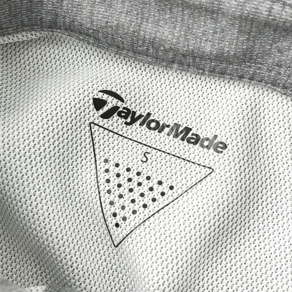 サイズ：S TAYLOR MADE テーラーメイド 半袖ポロシャツ グレー系