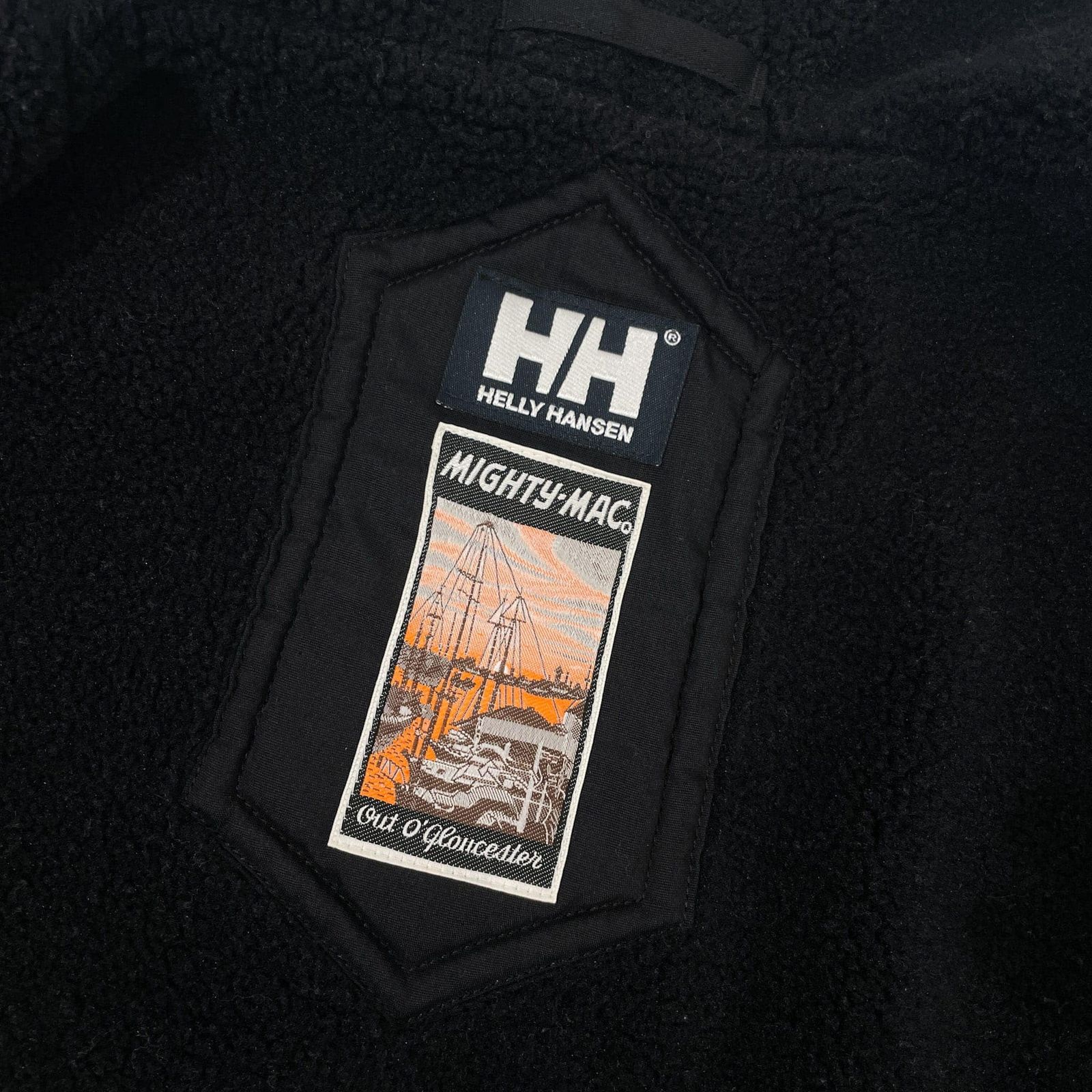 HELLY HANSEN×MIGHTY-MAC 裏ボア ジップアップ ジャケット - メルカリ