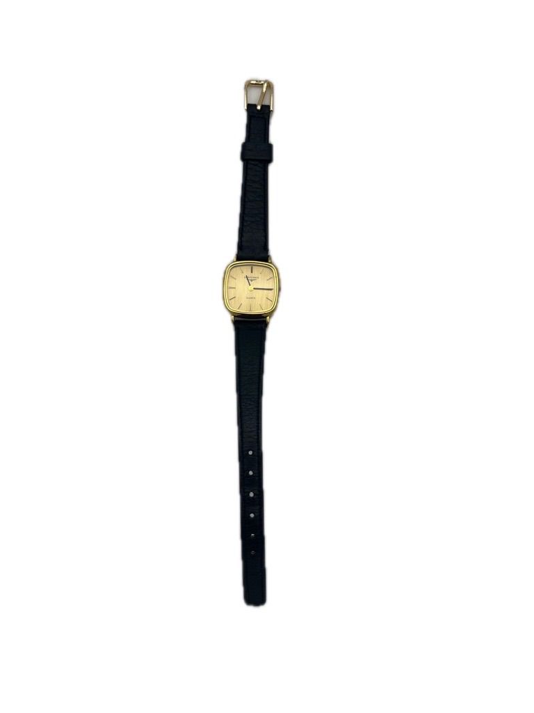 ▽LONGINES ロンジン クォーツ腕時計 ゴールド文字盤 不動品
