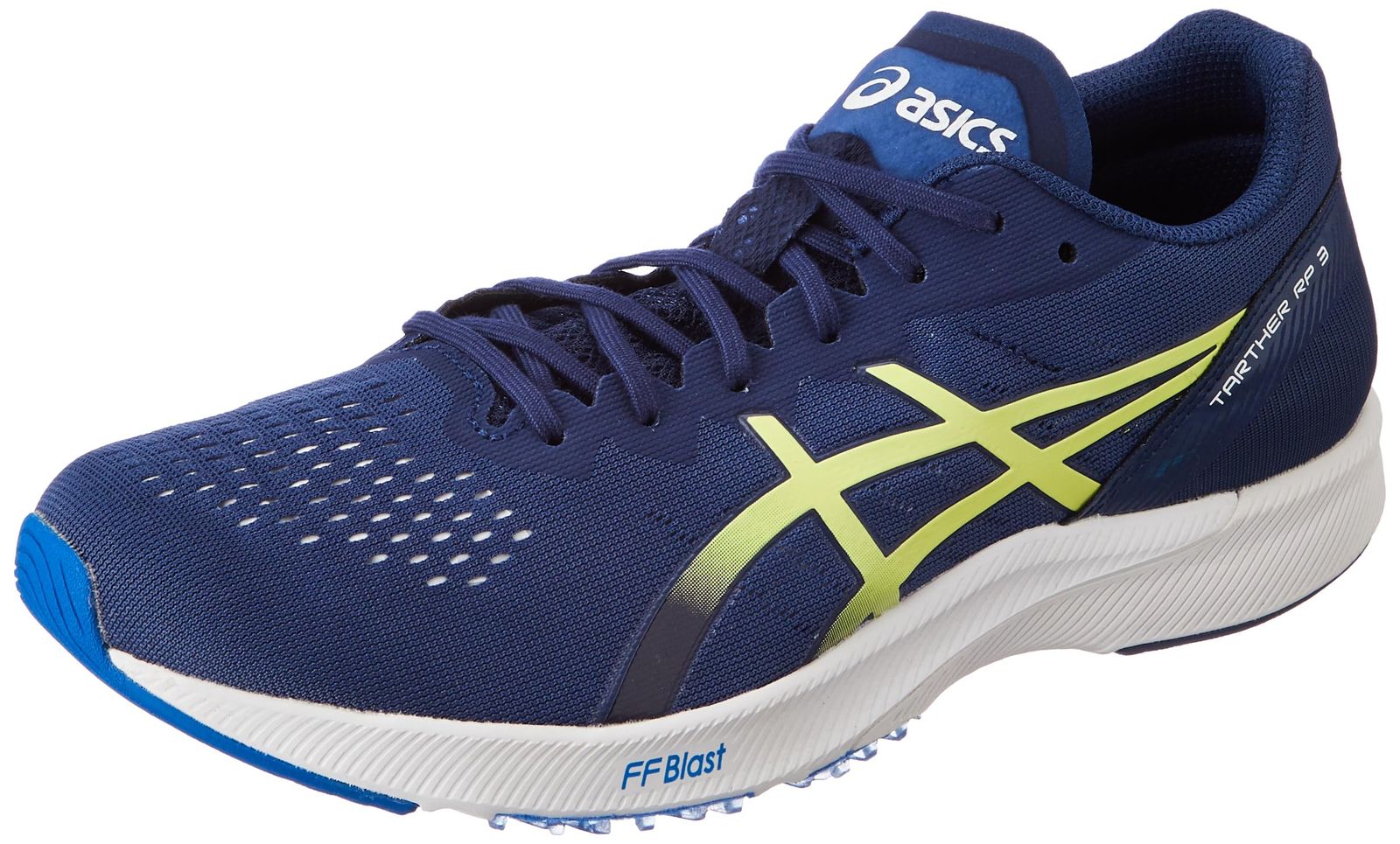 アシックス TARTHER RP 3   ディープオーシャン×イエロー 楽天市場】ASICS（アシックス）ターサー RP 3 ワイド TARTHER RP