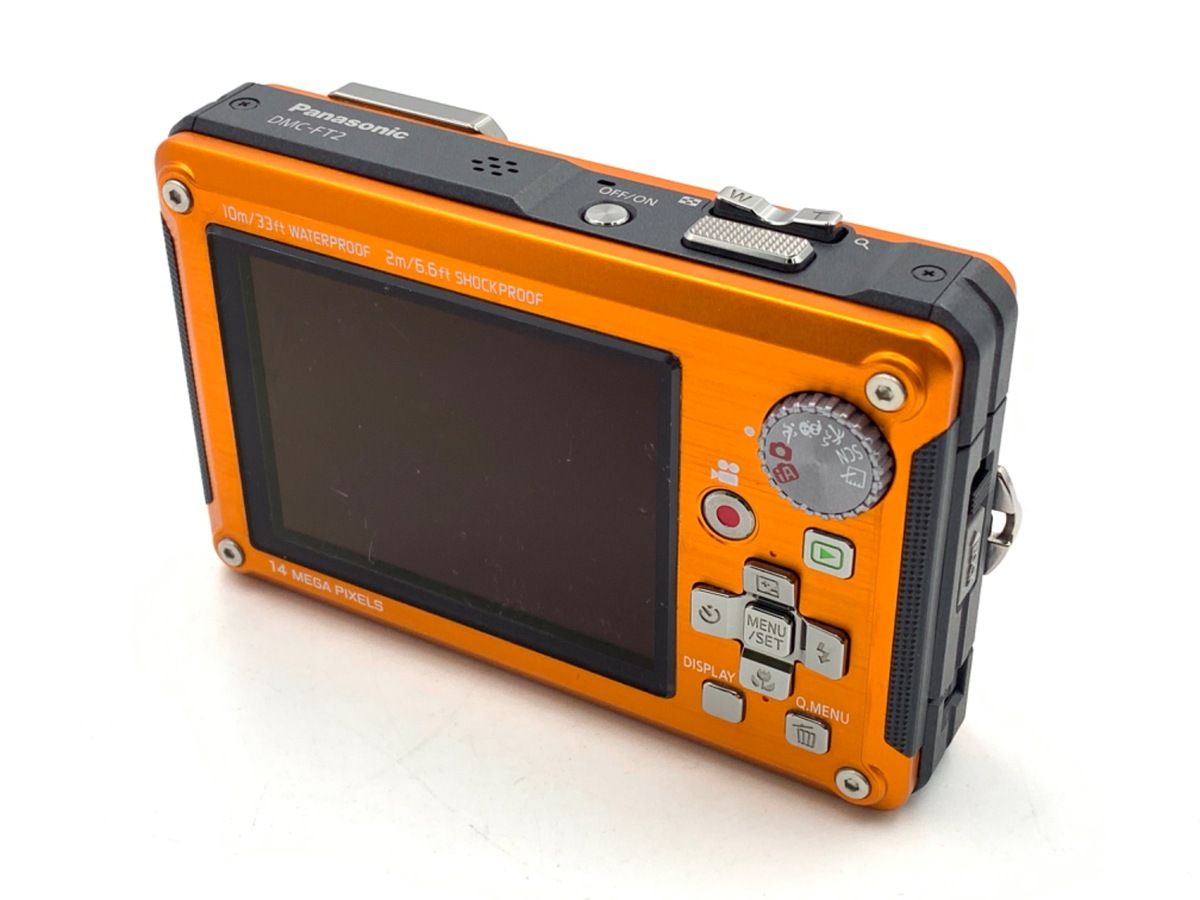 パナソニック デジタルカメラ ルミックス サンライズオレンジ DMC-FT2-D パナソニック デジタルカメラ LUMIX サンライズオレンジ DMC-FT2