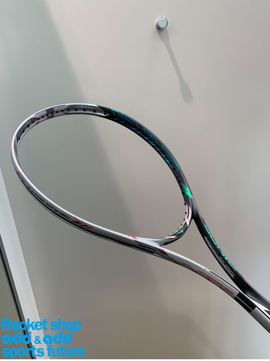 ソフトテニスラケットxystソニック 現状品 mizuno ミズノ XYST T-ZERO