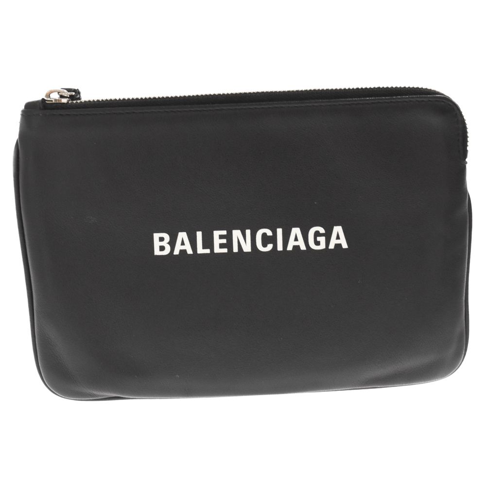 BALENCIAGA バレンシアガ エブリデイ ポーチ M ミニバッグ 492465 ブラック