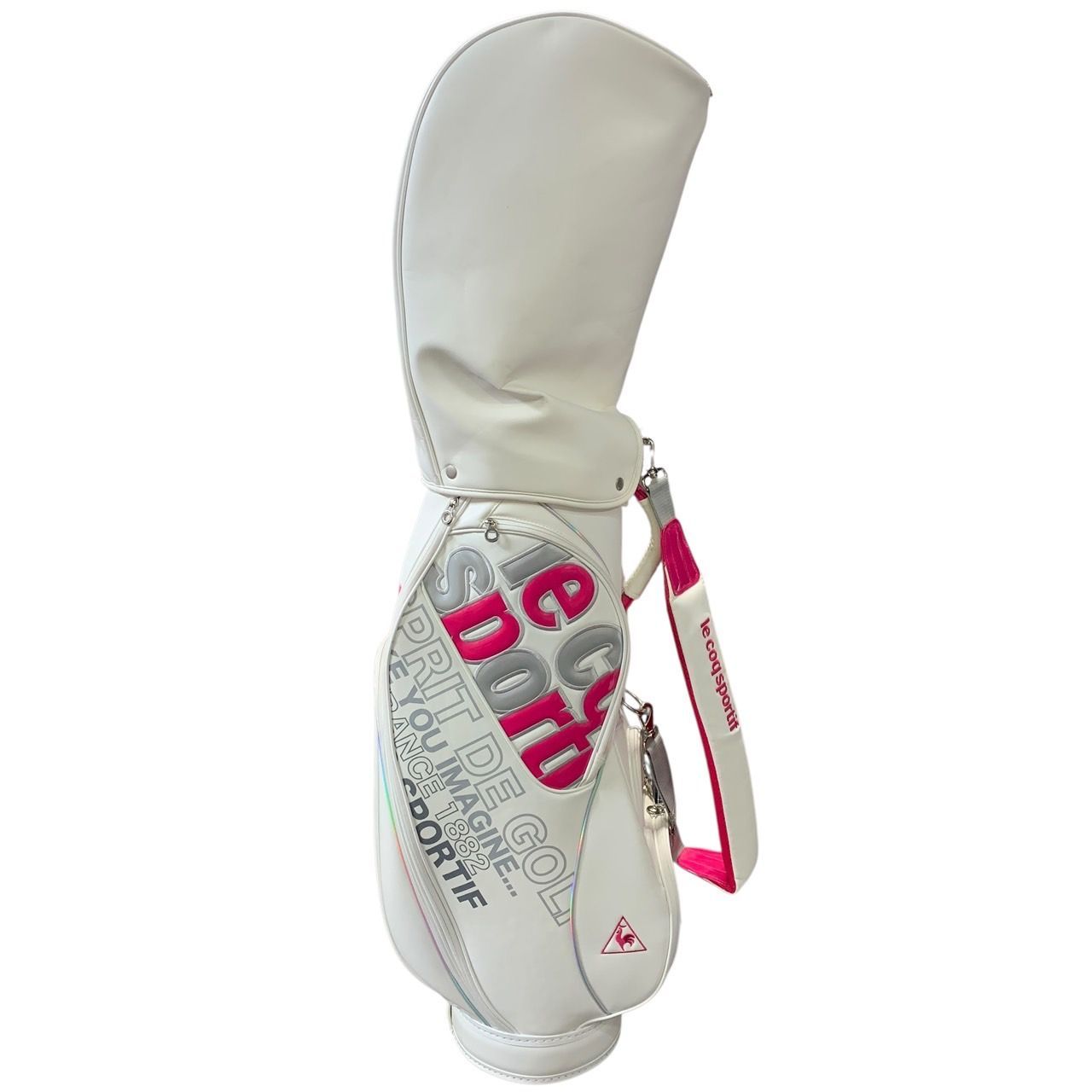♪2879 le coq sportif ルコック ゴルフ キャディバッグ 中古 美