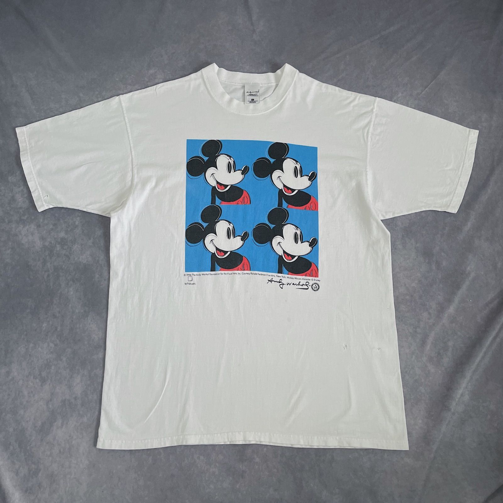 激レア 90s Andy Warhol Mickey Tシャツ Disney | www.avredentor.com.br