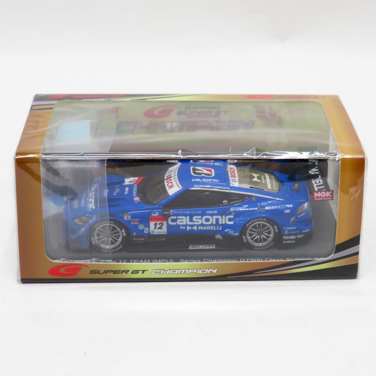 【未開封】スパーク CALSONIC IMPUL Z #12 TEAM IMPUL Series Champion GT500 Class SUPER GT 2022 ミニカー
