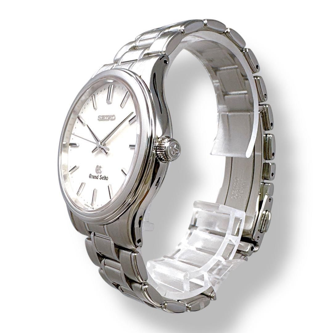 グランドセイコー 8J55-0AA0 ホワイト クォーツ メンズ 腕時計