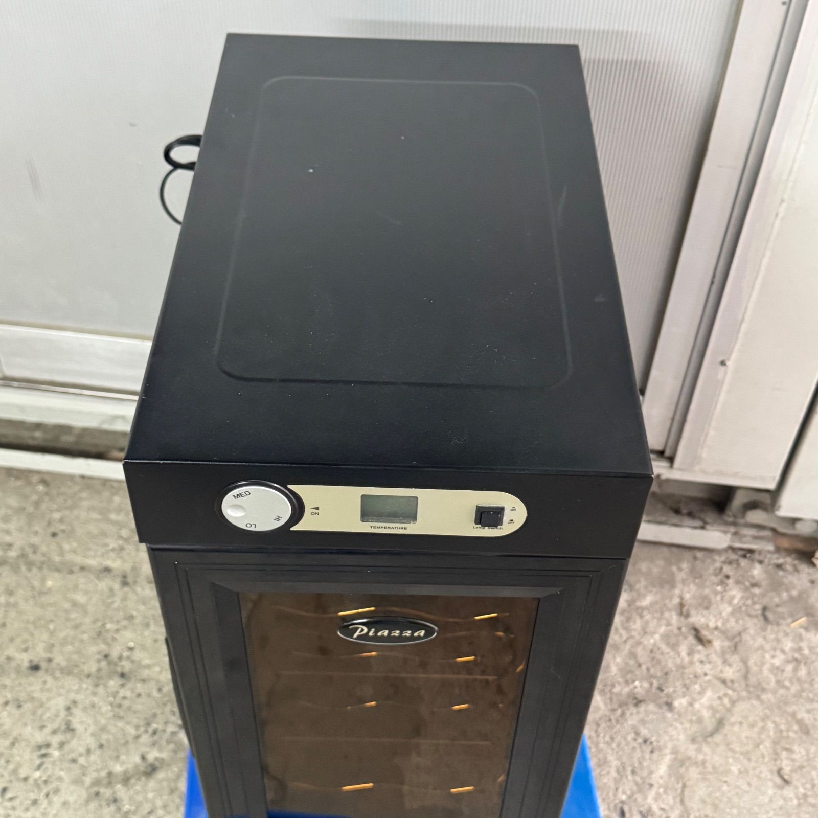 Piazza ワインセラー ワインクーラー EMHA-093 10本収納 ブラック 温度