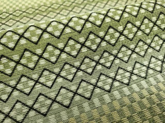 専用帯4654 ●高級 正絹 平安業平菱 六通 袋帯 平和屋-こころ店□六通柄袋帯 花菱文 金糸 正絹 逸品 AAAG8066Asg