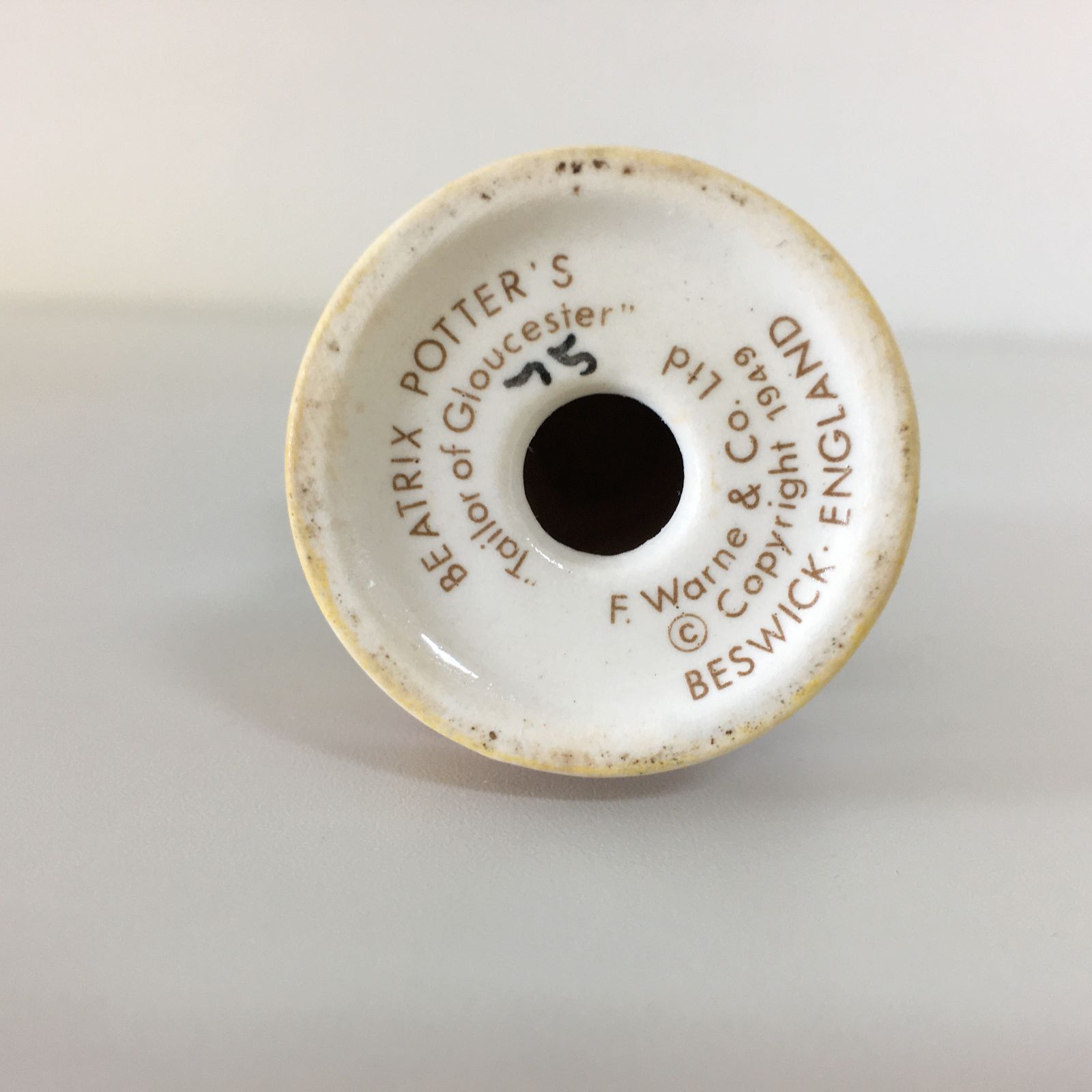 〇ベスウィック Beswick グロースターの仕立て屋 陶器 フィギュリン