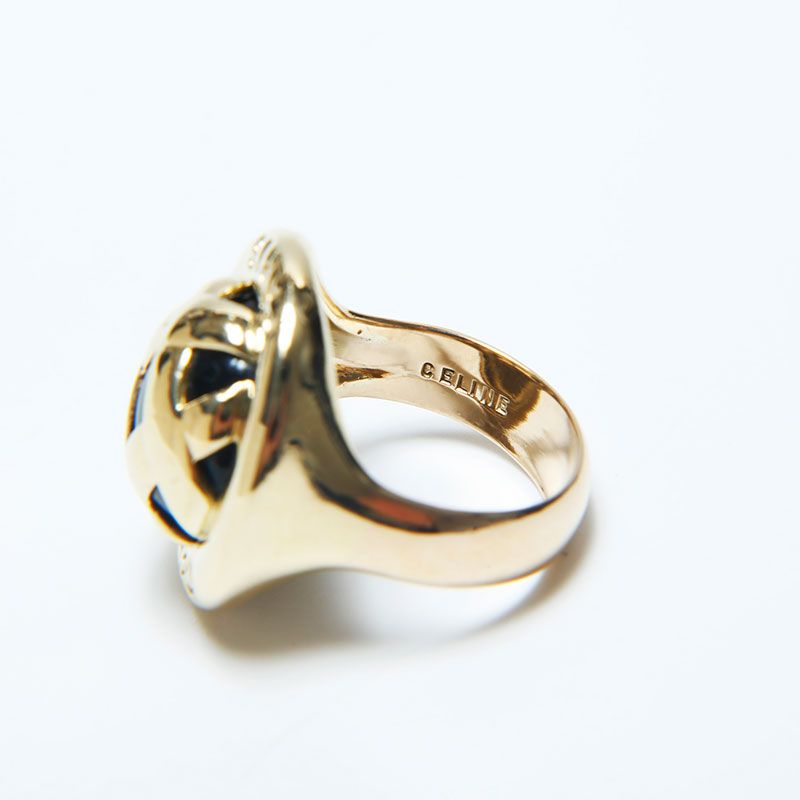 レア品 CELINE セリーヌ リング SV 925 11号 マカダム シルバー レア品 CELINE セリーヌ リング SV 925 11号 マカダム シルバー