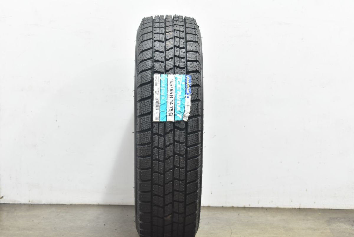 送料込 バリ溝スタッドレス 155/65 R14 スペーシア