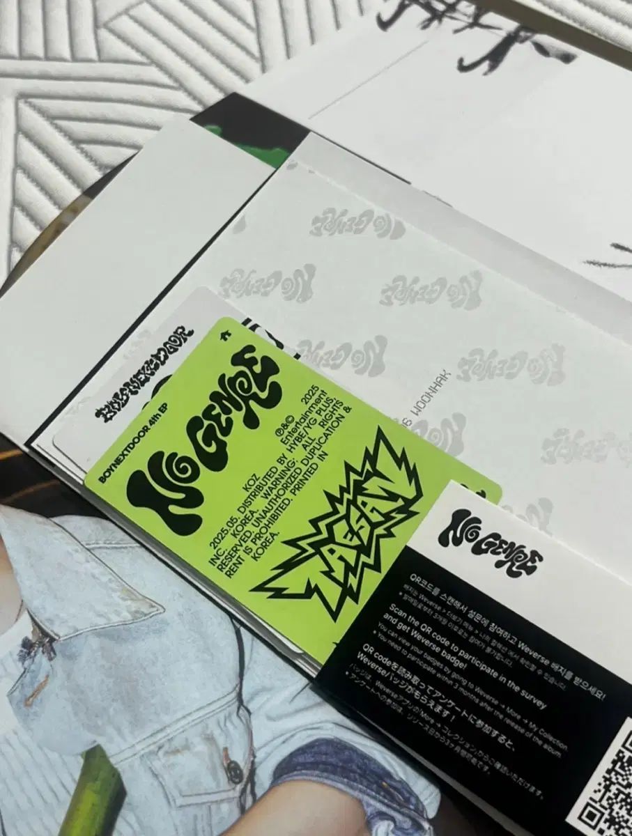 BOYNEXTDOOR(ボイネク) ジャンルなし 開封 アルバム 付属品完備