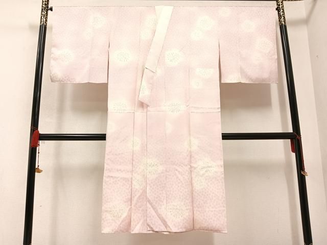 平和屋着物●長襦袢 袷 梅文 暈し染め 正絹 ♥ AABA8185ph