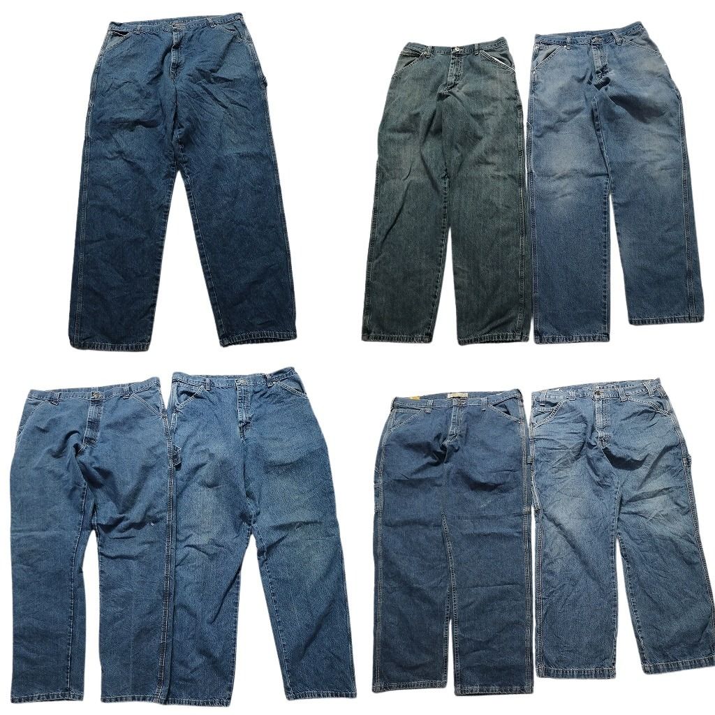 ト*ト様 7 リーラングラー古着ジーンズペインターパンツのみ15着セットまとめ売 7 リーラングラー古着ジーンズペインターパンツのみ15着セット