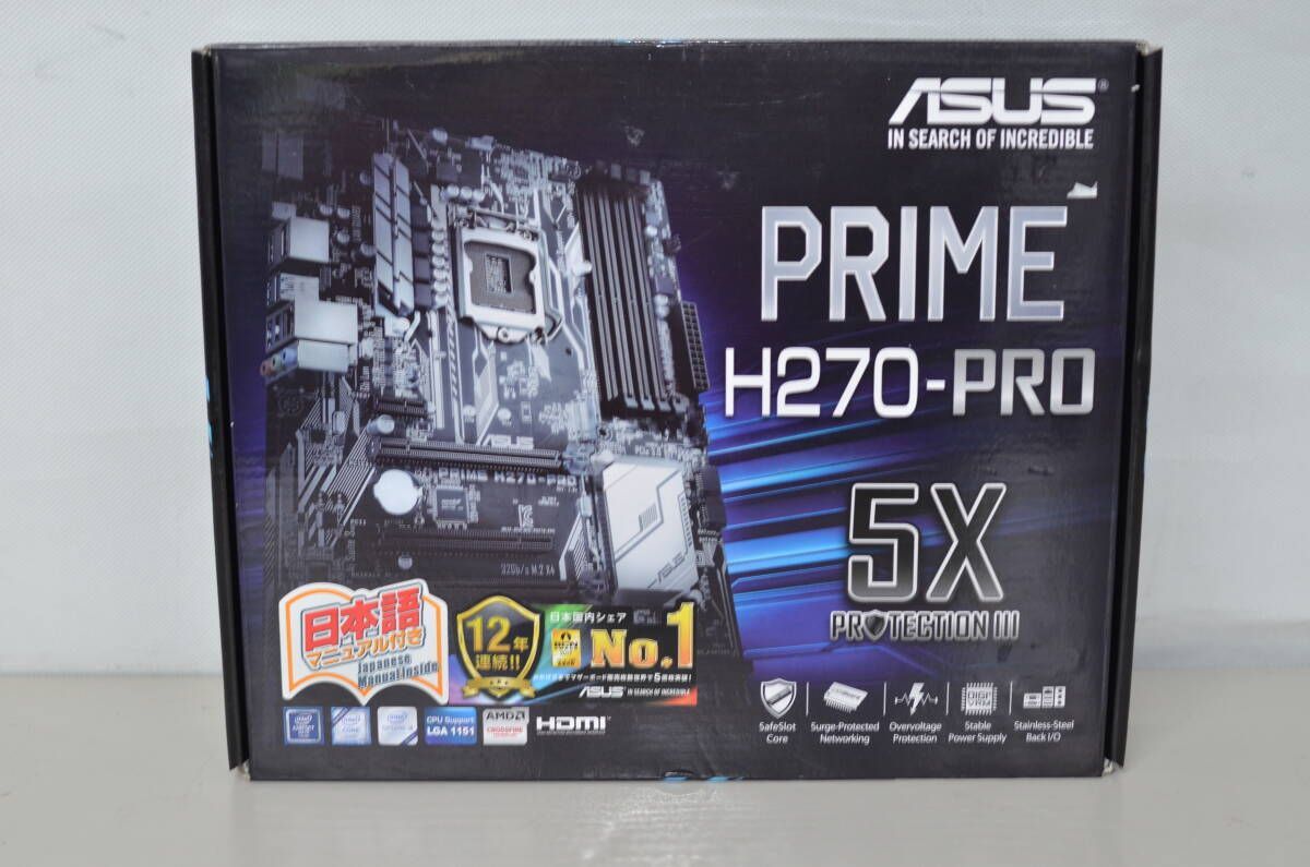 ASUS H170-PRO マザーボード + i7-6700 ASUS H170-PRO core i7 6700