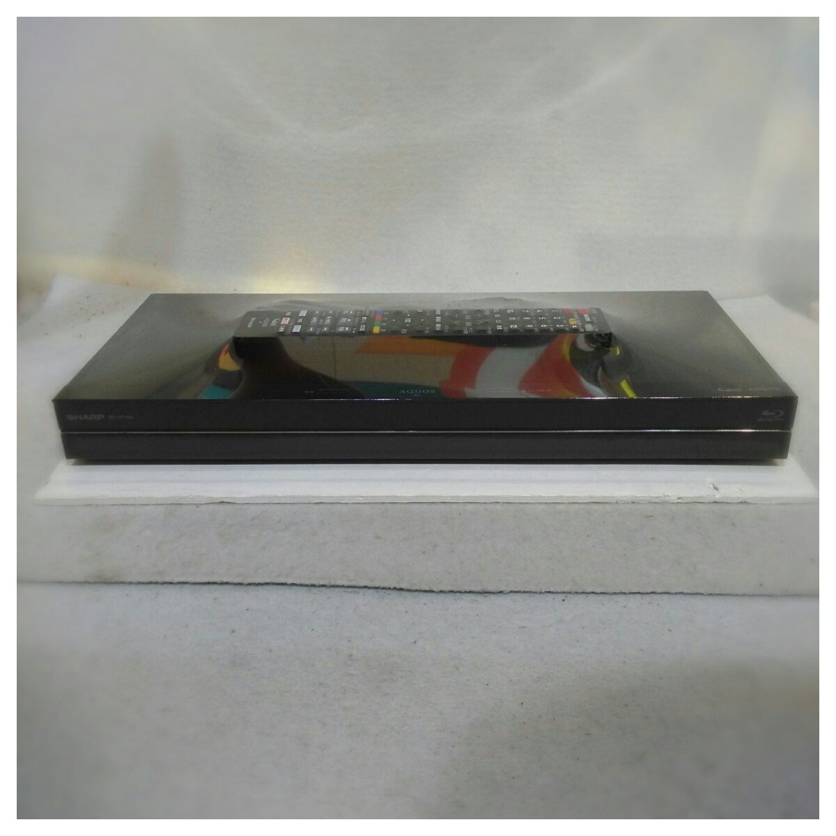  本体 リモコンのみ シャープ 1 TB 3チューナー AQUOS ブルーレイレコーダー BD-NT 1000 ブラック系 2016年製 ブルーレイレコーダー レコーダー