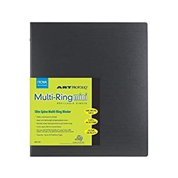Itoya ProfolioマルチリングMiniバインダー 8.5x11 ITY90694